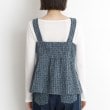 ザ ショップ ティーケー（ウィメン）(THE SHOP TK(Women))のジャカードデニムビスチェ【洗濯機OK】11