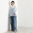 ザ ショップ ティーケー（ウィメン）(THE SHOP TK(Women))のジャカードデニムビスチェ【洗濯機OK】7