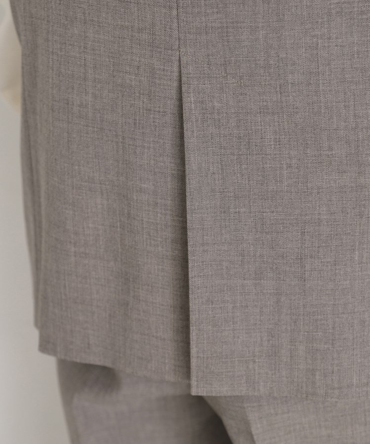 ザ ショップ ティーケー（ウィメン）(THE SHOP TK(Women))の【セットアップ可】リサイクルシャークスキンジレ/洗える25