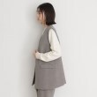 ザ ショップ ティーケー（ウィメン）(THE SHOP TK(Women))の【セットアップ可】リサイクルシャークスキンジレ/洗える6