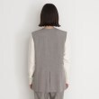 ザ ショップ ティーケー（ウィメン）(THE SHOP TK(Women))の【セットアップ可】リサイクルシャークスキンジレ/洗える21