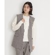 ザ ショップ ティーケー（ウィメン）(THE SHOP TK(Women))の【セットアップ可】リサイクルシャークスキンジレ/洗える27