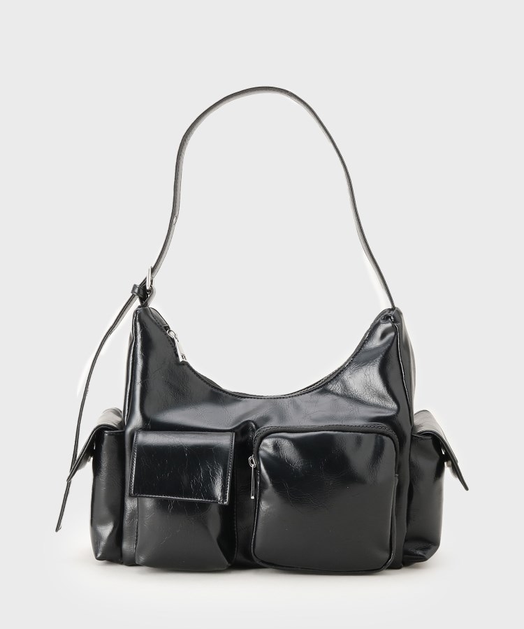 ザ ショップ ティーケー（ウィメン）(THE SHOP TK(Women))のアソート多ポケットショルダー ブラック(019)