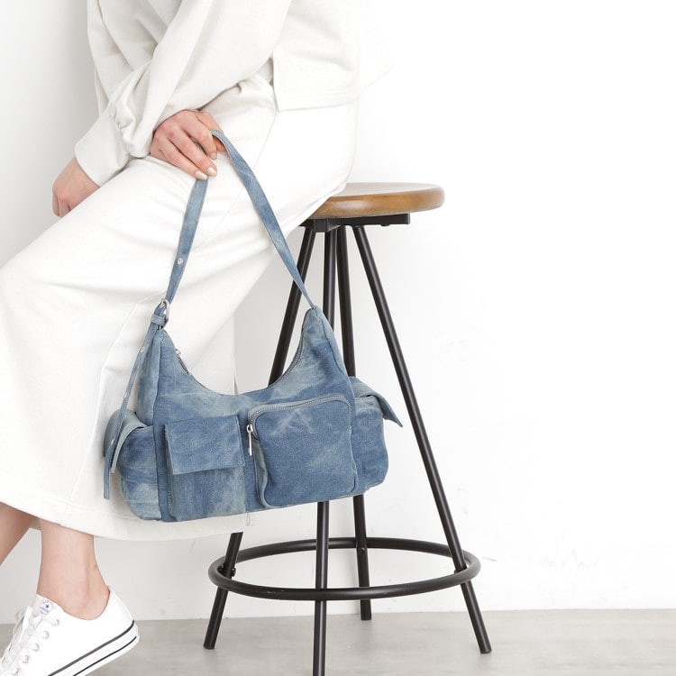 ザ ショップ ティーケー（ウィメン）(THE SHOP TK(Women))のアソート多ポケットショルダー ショルダーバッグ