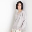 ザ ショップ ティーケー（ウィメン）(THE SHOP TK(Women))の【毛玉になりにくい】さらっとキレイVネックニット/洗濯機OK10