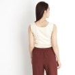 ザ ショップ ティーケー（ウィメン）(THE SHOP TK(Women))の【前後2WAY】スクエアリブタンク/洗える6