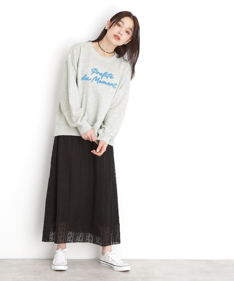 ザ ショップ ティーケー（ウィメン）(THE SHOP TK(Women))の【アソート】裏毛ロゴプルオーバー/洗える14