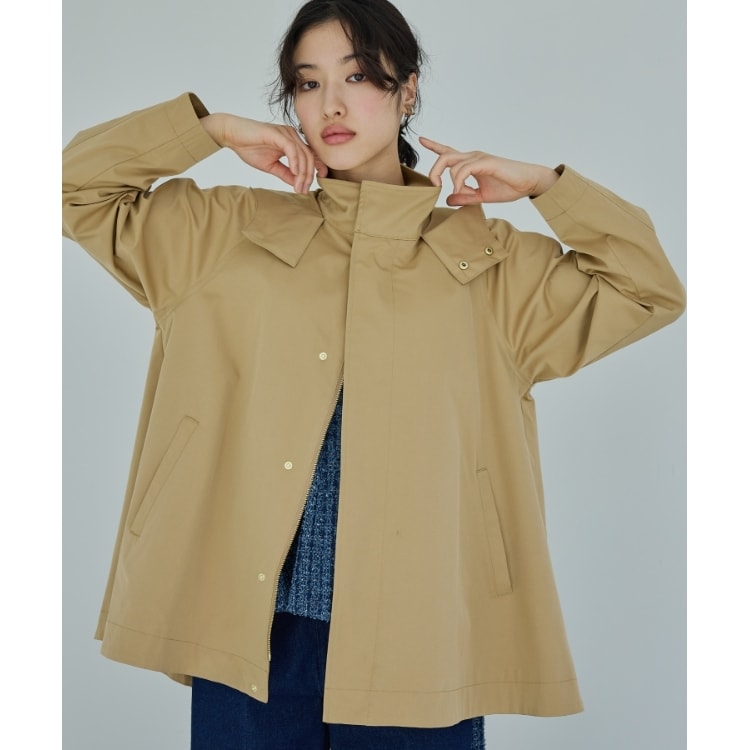 ザ ショップ ティーケー（ウィメン）(THE SHOP TK(Women))の【後ろタック】マウンテンパーカ/洗える ブルゾン/ジャンバー