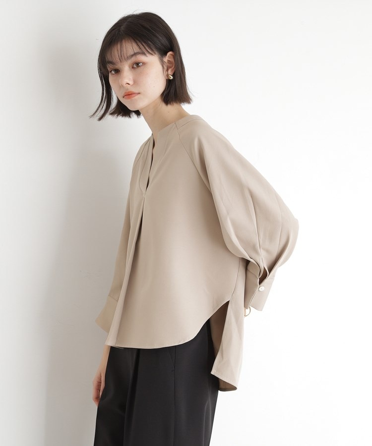 ザ ショップ ティーケー（ウィメン）(THE SHOP TK(Women))のブラウス見えカットソー【洗える】10