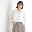 ザ ショップ ティーケー（ウィメン）(THE SHOP TK(Women))のブラウス見えカットソー【洗える】 オフホワイト(003)