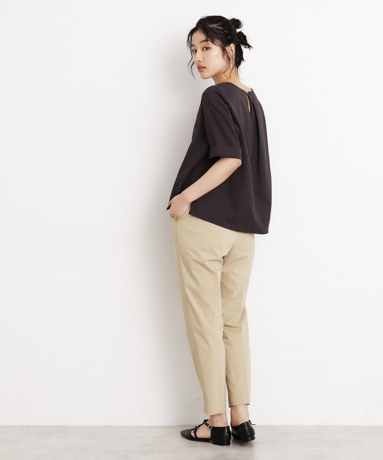 ザ ショップ ティーケー（ウィメン）(THE SHOP TK(Women))の【XS-XLサイズ/美シルエット】ハイパーストレッチテーパードパンツ/接触冷感/洗える11