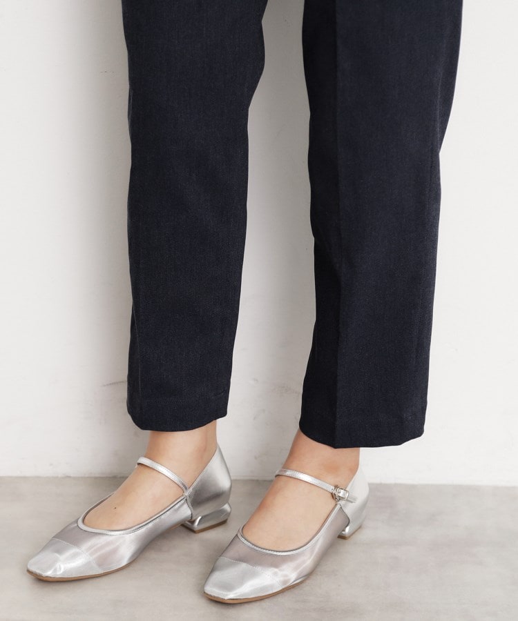 ザ ショップ ティーケー（ウィメン）(THE SHOP TK(Women))の【XS-XLサイズ/美シルエット】ハイパーストレッチテーパードパンツ/接触冷感/洗える23