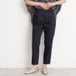 ザ ショップ ティーケー（ウィメン）(THE SHOP TK(Women))の【XS-XLサイズ/美シルエット】ハイパーストレッチテーパードパンツ/接触冷感/洗える ブルー(093)