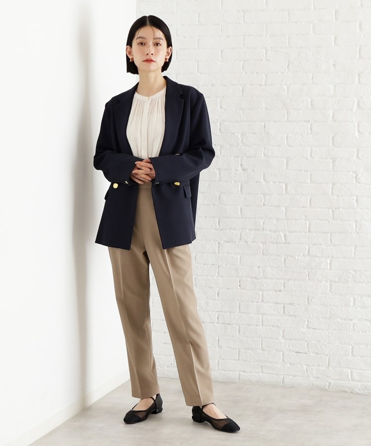 ザ ショップ ティーケー（ウィメン）(THE SHOP TK(Women))の【通勤/セレモニー】ヴィンテージサテンブラウス/洗える3