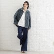 ザ ショップ ティーケー（ウィメン）(THE SHOP TK(Women))のジャカードデニムジャケット【洗える】17