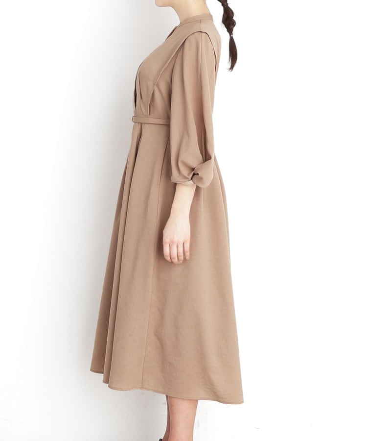 ザ ショップ ティーケー（ウィメン）(THE SHOP TK(Women))の麻調メッシュワンピース【洗える】16