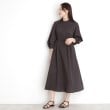 ザ ショップ ティーケー（ウィメン）(THE SHOP TK(Women))の麻調メッシュワンピース【洗える】7