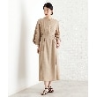 ザ ショップ ティーケー（ウィメン）(THE SHOP TK(Women))の麻調メッシュワンピース【洗える】3