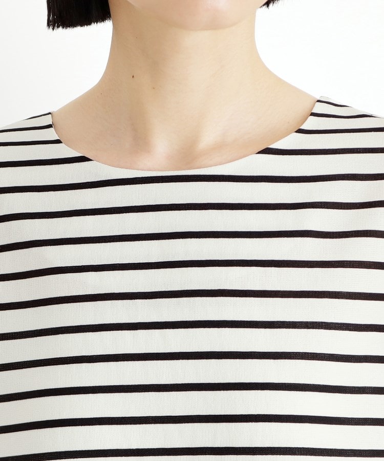 ザ ショップ ティーケー（ウィメン）(THE SHOP TK(Women))の麻調ランタン袖ブラウス【洗える】16