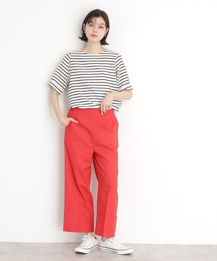ザ ショップ ティーケー（ウィメン）(THE SHOP TK(Women))の麻調ブラウス【シワになりにくい/洗える】28