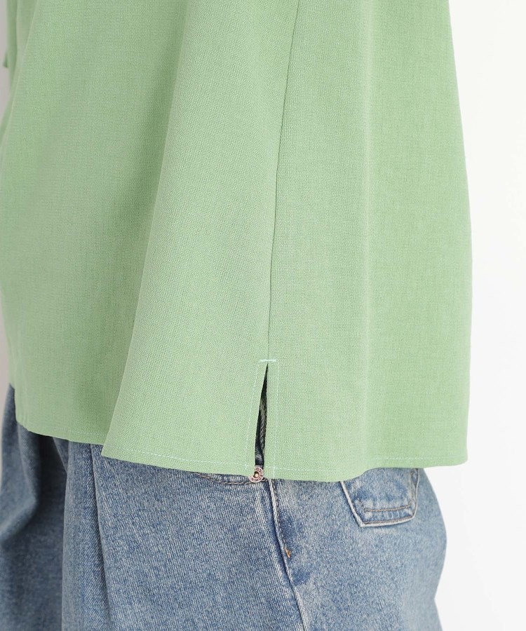 ザ ショップ ティーケー（ウィメン）(THE SHOP TK(Women))の麻調ブラウス【シワになりにくい/洗える】37