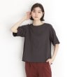 ザ ショップ ティーケー（ウィメン）(THE SHOP TK(Women))の麻調ブラウス【シワになりにくい/洗える】18