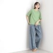 ザ ショップ ティーケー（ウィメン）(THE SHOP TK(Women))の麻調ブラウス【シワになりにくい/洗える】10