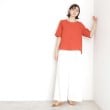 ザ ショップ ティーケー（ウィメン）(THE SHOP TK(Women))の麻調ブラウス【シワになりにくい/洗える】25