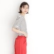 ザ ショップ ティーケー（ウィメン）(THE SHOP TK(Women))の麻調ブラウス【シワになりにくい/洗える】27
