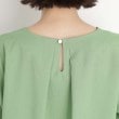 ザ ショップ ティーケー（ウィメン）(THE SHOP TK(Women))の麻調ブラウス【シワになりにくい/洗える】35