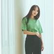 ザ ショップ ティーケー（ウィメン）(THE SHOP TK(Women))の麻調ブラウス【シワになりにくい/洗える】1