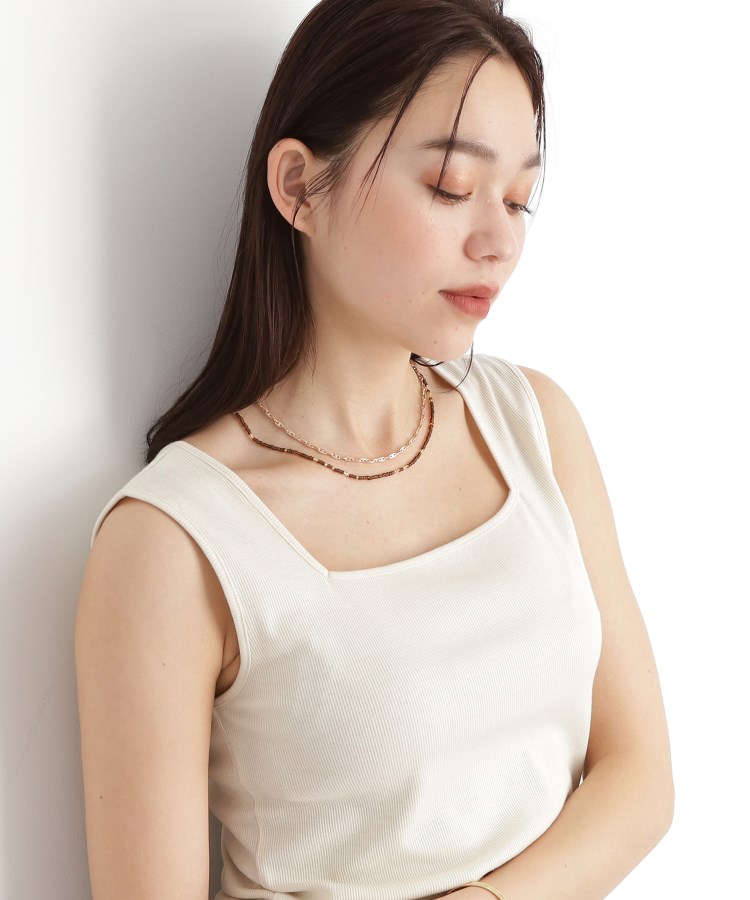 ザ ショップ ティーケー（ウィメン）(THE SHOP TK(Women))のビーズ2WAYネックレス9