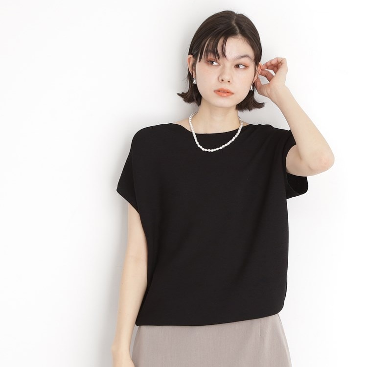 ザ ショップ ティーケー（ウィメン）(THE SHOP TK(Women))の美人フレンチニット【8色展開/WEB限定カラー/洗濯機OK/毛玉になりにくい】 ニット/セーター