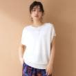 ザ ショップ ティーケー（ウィメン）(THE SHOP TK(Women))の美人フレンチニット【8色展開/WEB限定カラー/洗濯機OK/毛玉になりにくい】 アイボリー(004)
