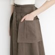 ザ ショップ ティーケー（ウィメン）(THE SHOP TK(Women))のフラップベルト付きスカート【洗える】18