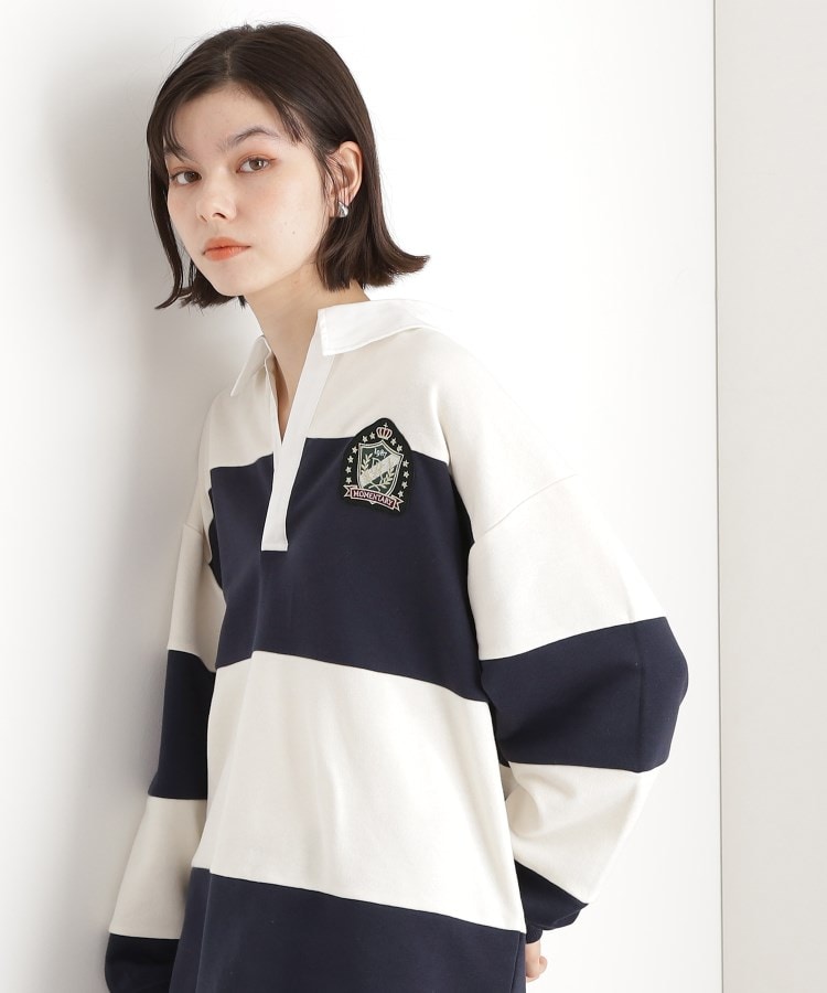 ザ ショップ ティーケー（ウィメン）(THE SHOP TK(Women))のラガーシャツ/洗濯機OK1