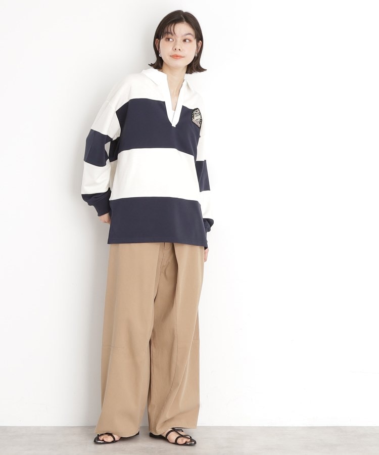 ザ ショップ ティーケー（ウィメン）(THE SHOP TK(Women))のラガーシャツ/洗濯機OK3
