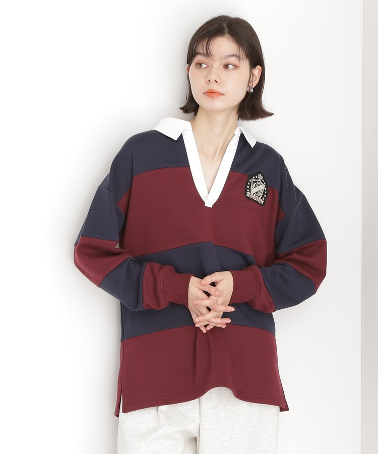 ザ ショップ ティーケー（ウィメン）(THE SHOP TK(Women))のラガーシャツ/洗濯機OK5