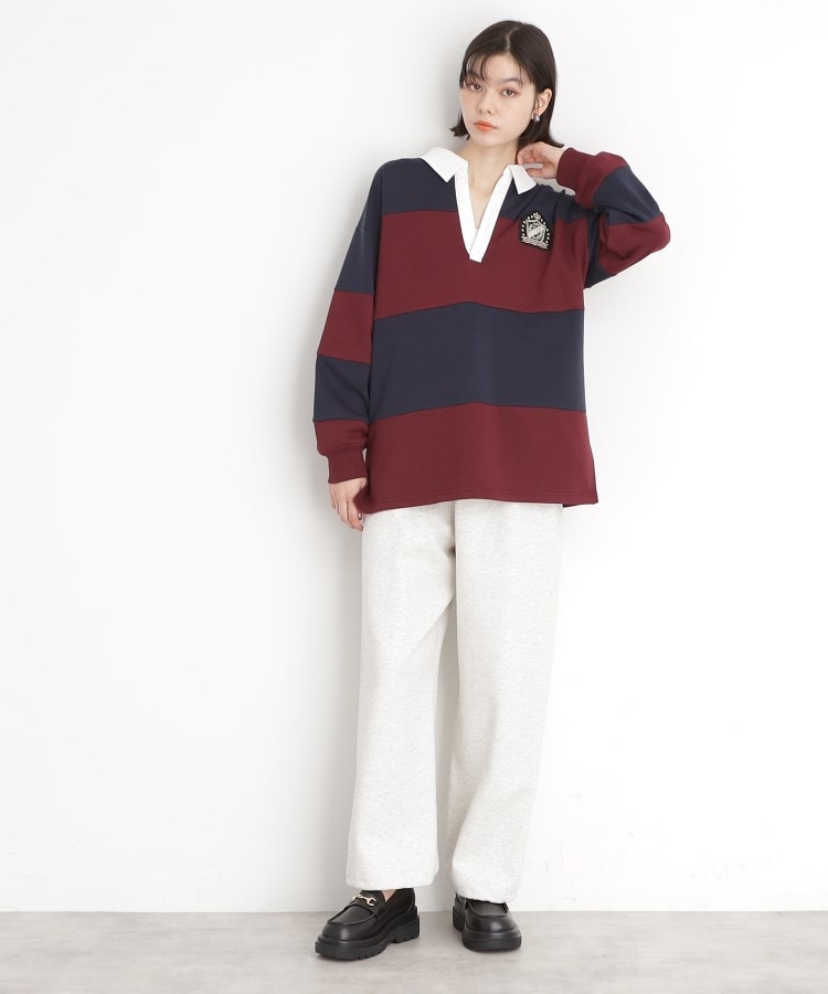 ザ ショップ ティーケー（ウィメン）(THE SHOP TK(Women))のラガーシャツ/洗濯機OK7