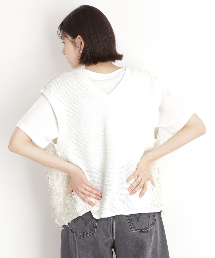 ザ ショップ ティーケー（ウィメン）(THE SHOP TK(Women))のテープヤーンベスト2