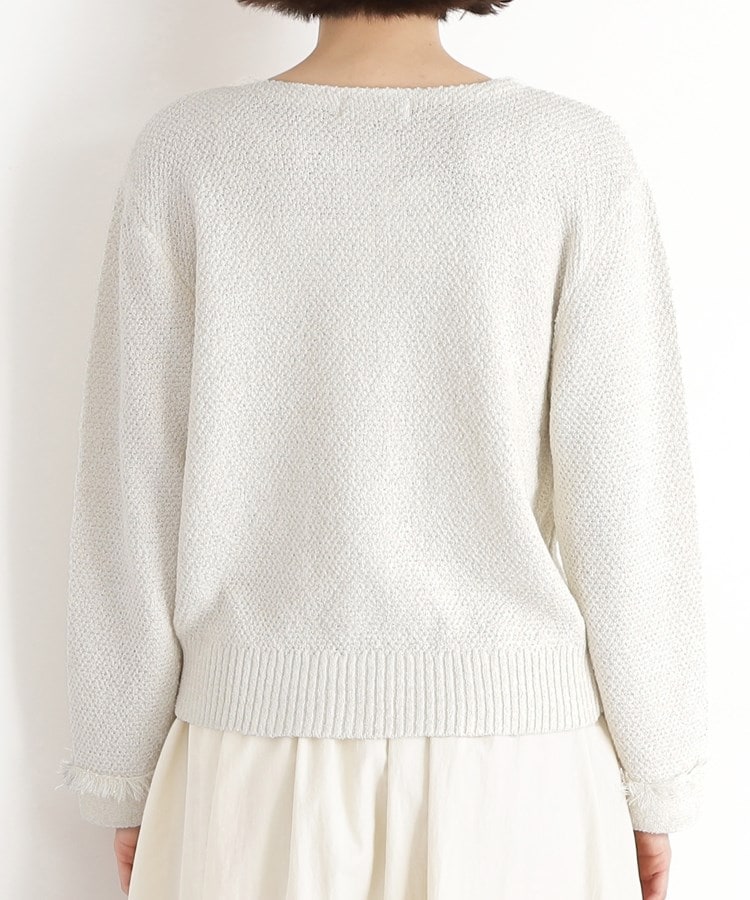 ザ ショップ ティーケー（ウィメン）(THE SHOP TK(Women))の【通勤/新生活】ノーカラーカーディガン/洗える11