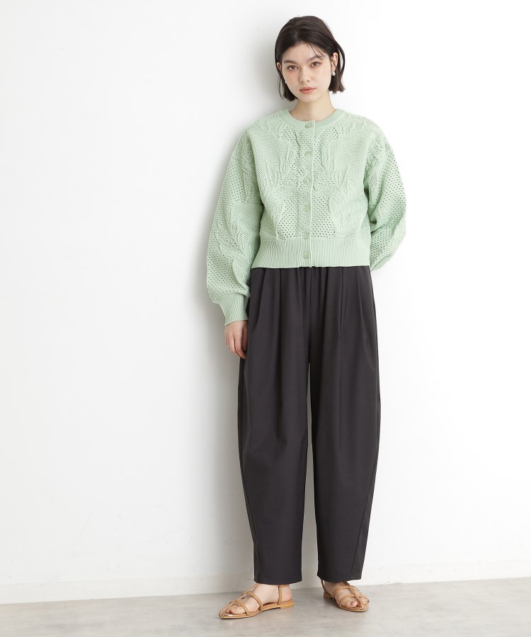 ザ ショップ ティーケー（ウィメン）(THE SHOP TK(Women))のレース編みカーディガン【前後2WAY】12