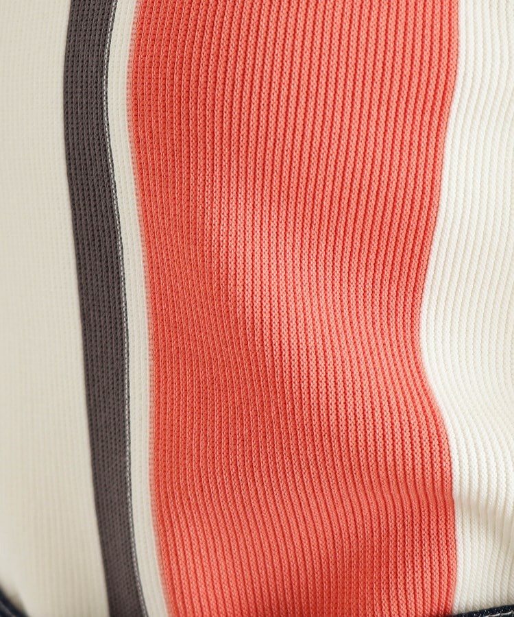 ザ ショップ ティーケー（ウィメン）(THE SHOP TK(Women))の配色リブニット【洗える】4