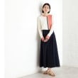ザ ショップ ティーケー（ウィメン）(THE SHOP TK(Women))の配色リブニット【洗える】1