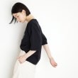 ザ ショップ ティーケー（ウィメン）(THE SHOP TK(Women))のオーガニックコットンロゴＴ【洗濯機OK】7