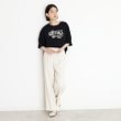 ザ ショップ ティーケー（ウィメン）(THE SHOP TK(Women))のオーガニックコットンロゴＴ【洗濯機OK】10