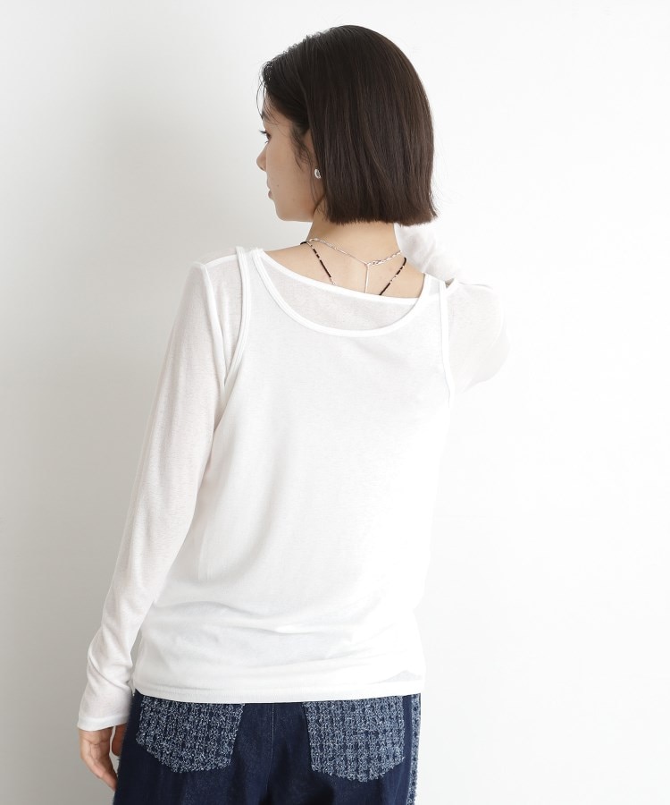 ザ ショップ ティーケー（ウィメン）(THE SHOP TK(Women))のシアーフライスレイヤード　【セットアイテム】2