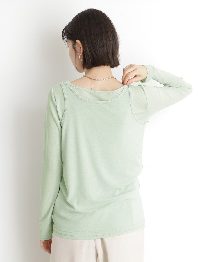 ザ ショップ ティーケー（ウィメン）(THE SHOP TK(Women))のシアーフライスレイヤード　【セットアイテム】13