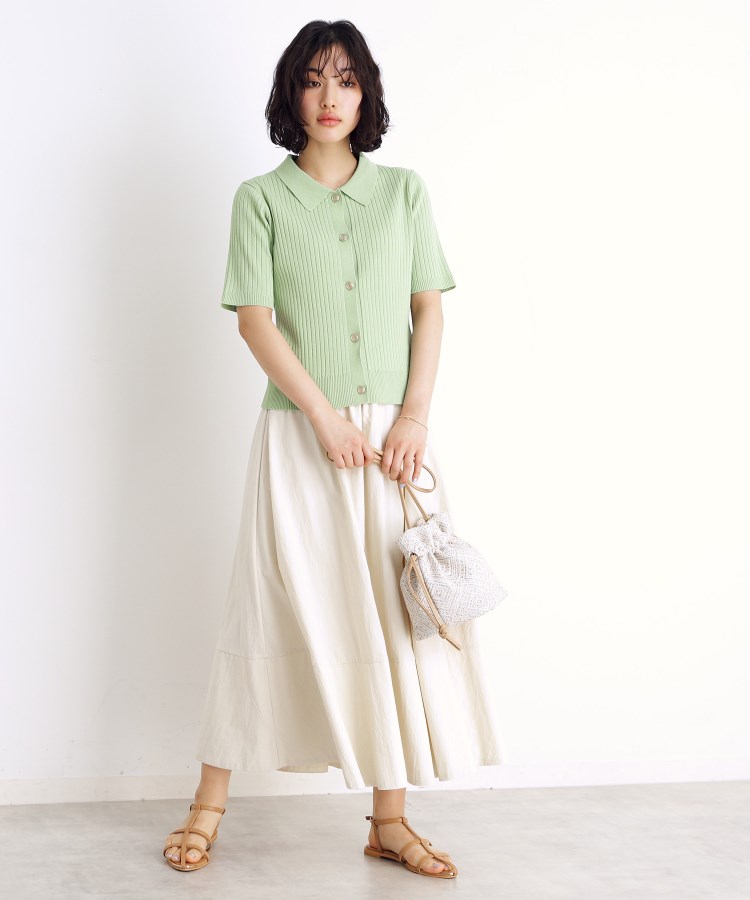 ザ ショップ ティーケー（ウィメン）(THE SHOP TK(Women))のフレアスカート【洗える】3