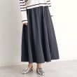 ザ ショップ ティーケー（ウィメン）(THE SHOP TK(Women))のフレアスカート【洗える】 スミクロ(018)